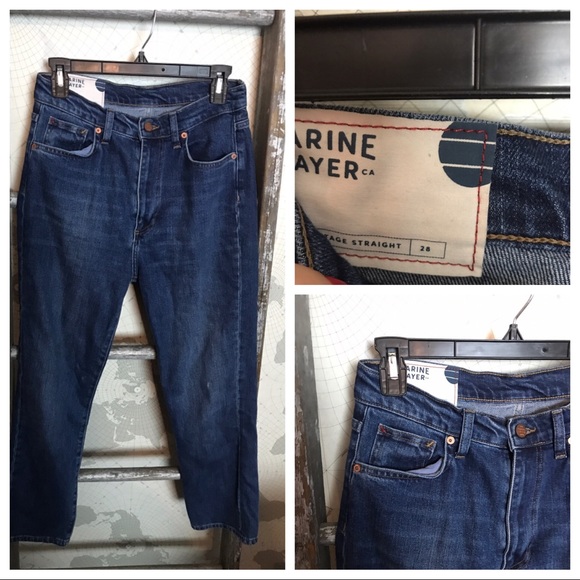 Marine Layer Denim - Marine layer high waisted jeans 28” waist EUC